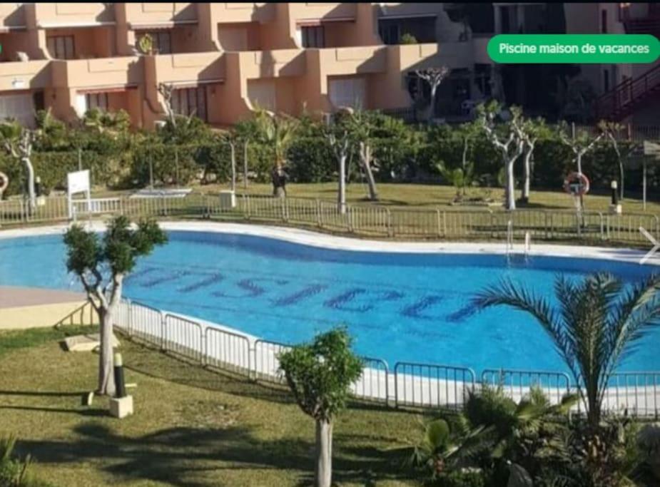 Estudio En Urbanizacion Naturista Con Piscina Junto Al Mar Vera Eksteriør bilde
