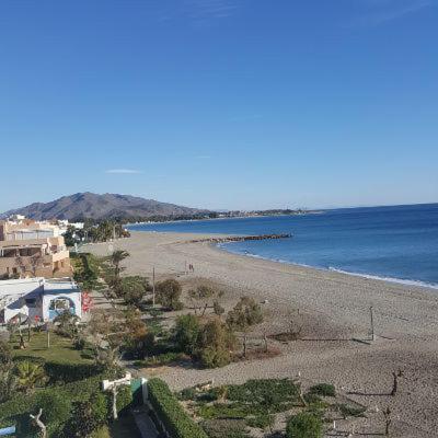 Estudio En Urbanizacion Naturista Con Piscina Junto Al Mar Vera Eksteriør bilde